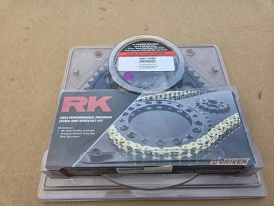 RK 530XSOZ1 Chain & Sprocket Kit 15/47T Natural Yamaha YZF-600R 1994-2007 Models - Image 1 of 4