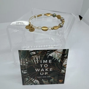 Auténtico Brazalete Alex and Ani Cosmo Oro Rafaeliano Expandible Nuevo con Etiquetas - Imagen 1 de 6