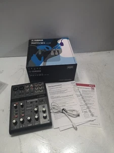 YAMAHA AG06 MK2 Live Streaming Mixer with original box Tested from Japan - Picture 1 of 8