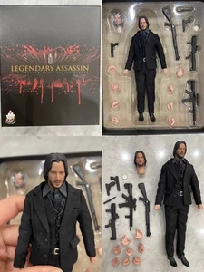 Kingdom 1/12 KD-9001 Legendary Hitman John Wick Keanu Reeves Actionfigur - Bild 1 von 11