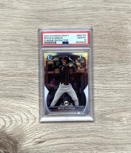 2023 Topps Bowman Draft Bryce Eldridge Chrome-Refractor #BDC 107 PSA 10 Gem Mint - Bild 1 von 2
