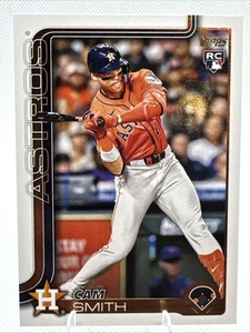 2025 Topps Update RC Rookie #US298 CAM SMITH ASTROS - Picture 1 of 3