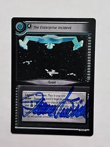 Autographed 2nd edition Star Trek ccg - The Enterprise Incident (J. Linville) - Picture 1 of 1