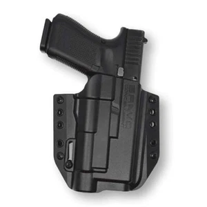 Bravo Concealment OWB Holster Fits Glock 17/22/31/47 w/TLR-1 - RH Black Polymer