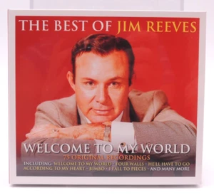 NEW Jim Reeves Welcome to My World The Best of CD 3-Disc Set 75 Songs Sealed - Imagen 1 de 6