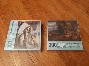 Lot Of Two Bits And Pieces Puzzles New 300 Pieces - Picture 1 of 2