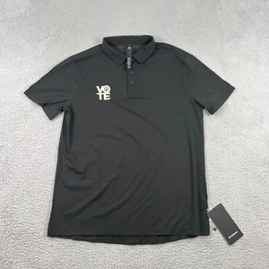 Camisa Polo Lululemon Evolution Para Hombre Talla XL Rendimiento Golf Atlética Negra Logo - Imagen 1 de 8