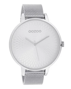 Oozoo Design Damenuhr Milanaisearmband silver Ø48mm C 10550 NEU