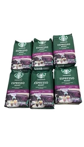 (6 bags )Starbucks Espresso Roast Ground Coffee 12 oz each - Picture 1 of 2