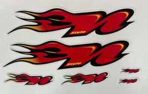 flame decal sticker kit - Picture 1 of 1