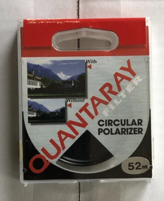 Quantaray (241667443) 52 mm Filter Circular Polarizer C-PL - Image 1 of 4