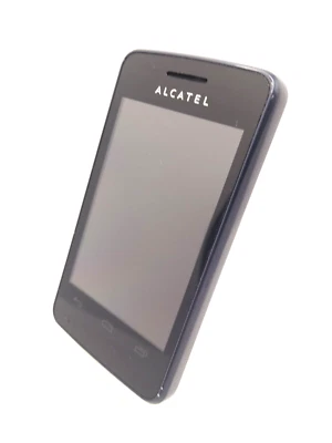 Faulty Alcatel One Touch 4010X Unlocked 4MB Black Android Mini Smartphone Tested - Image 1 of 4