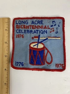 Vintage Long Acre Bicentennial Celebration Patch 1776 - 1976 - Picture 1 of 2