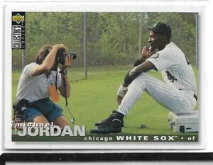 1995 COLLECTORS CHOICE MICHAEL JORDAN #500 WHITE SOX (B)