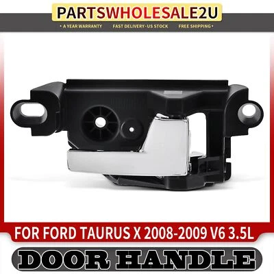 Nueva manija de puerta interior de palanca cromada delantera derecha para Ford Taurus X 08-09 Foto 1 de 4