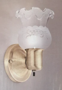 Wall Sconce Antique Brass Fixture by Portfolio #7792 1Interior - Picture 1 of 5