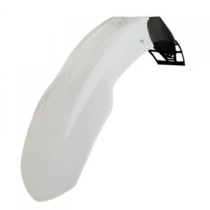 Polisport UFX Free Flow Front Fender White 8565200003 for Motorcycle