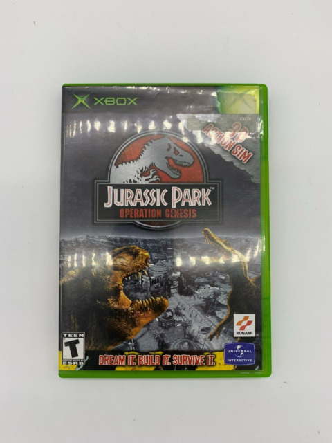 Jurassic Park Operation Genesis Portugues Playstation 2 Dvd