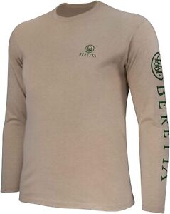 Beretta Men's Highball Classic Fit Soft Jersey Cotton Long-Sleeved T-Shirt