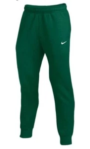 Nike Club Hombres O Mujeres Entrenamiento Joggers-Pequeños-Verde Oscuro-NUEVOS con Etiqueta - Imagen 1 de 8