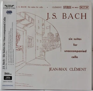 ANALOGPHONIC-OISEAULYRE LP43064 BACH "Six Suites for Cello" CLEMENT 180g #2LP SS - Imagen 1 de 2