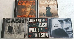 JOHNNY CASH-19CD COLLECTION-WANTED MAN,MURDER,LOVE,GOD,CARRYIN' ON WITH,AT SAN Q - Picture 1 of 4