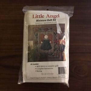Vintage Little Angel Miniature Quilt Kit Rachel Pellman 13" x 15" Finished Size