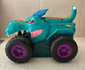 Mattel Hot Wheels Mega Wrex battery operated Monster Truck with light up eyes - Picture 1 of 8