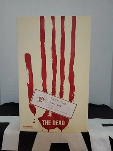Subject 805 Biohazard Tactical Zombie SIDESHOW HOT TOYS The Dead 1/6 12" MIB - Picture 1 of 6
