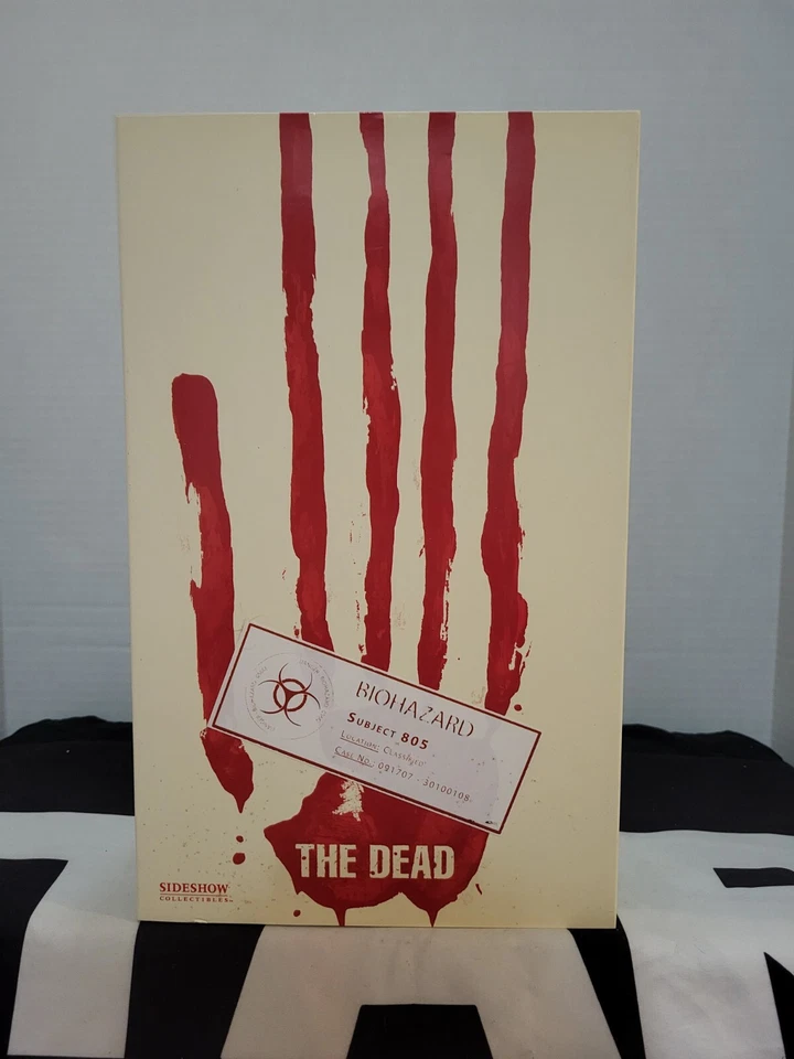 Subject 805 Biohazard Tactical Zombie SIDESHOW HOT TOYS The Dead 1/6 12" Sin usar, en caja Foto 1 de 4