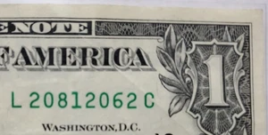 1 Dollar Schein 2021 Seriennummer Future Tombstone Double Years 2062 2081 - 20812062 - Bild 1 von 3