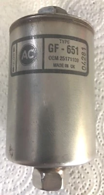 Filtro de combustible BOSCH para Chevrolet Daewoo Jaguar Land Rover Rover 1.1-6.0L 1970- Foto 1 de 3