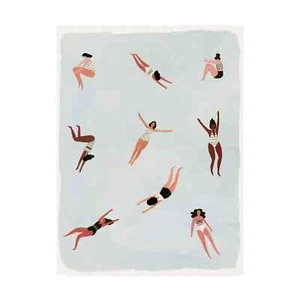 Minnows I by Victoria Borges Stretched Canvas Print 12x18 - Picture 1 of 3