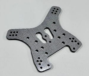 XTREME RACING CEN MATRIX TR ARENA PLATA FIBRA DE CARBONO TORRE DE CHOQUE TRASERO DE COLECCIÓN - Imagen 1 de 1
