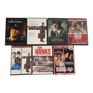 Tom Hanks DVD Lot 8 Movies Comedy Drama Catch Me If You Can Sleepless Green Mile - Picture 1 of 2