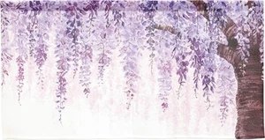 Noren Japanese door curtain 33.46x11.81in Wisteria Japan - Picture 1 of 9