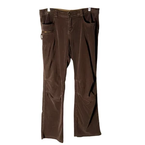 Pantalones de pana Kuhl para mujer pierna recta cremallera bolsillo marrón talla 8 exterior - Imagen 1 de 7