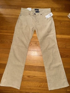 Ralph Lauren Polo Jeans Co Corduroy Pants Womens Sz 6 X 30 Khaki Bootcut  B87 - Picture 1 of 6