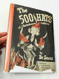 1938, LES 500 CHAPEAUX DES CUBBINS BARTHÉLEMEN par le Dr Seuess, HBw/dj, première impression, très bon état - Photo 1/9