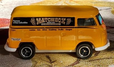 Furgoneta de reparto panel VW amarillo Matchbox Volkswagen 1999 Foto 1 de 4