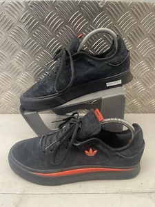 Adidas Sabalo Trainers Size UK 6 Womens Teens Kids Black Red Skateboard Shoes - Picture 1 of 7