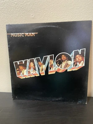 WAYLON JENNINGS - MUSIC MAN Dukes of Hazard Theme LP 1980 RCA - Image 1 of 4