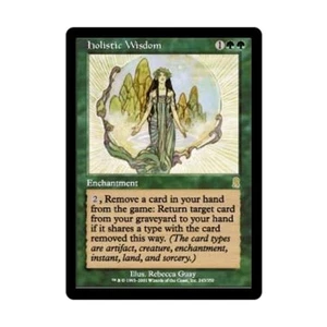WOTC MtG Odyssey Holistic Wisdom (R) (Foil) EX - Picture 1 of 1