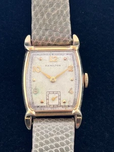 Vintage Hamilton Grover 10K Goldfilled Grade 980 - RUNNING - Picture 1 of 7