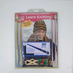 Susan Bates Learn Knitting Kit More Than 30 Fun Projects Simple Instructions - Picture 1 of 5