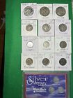 US Starter SILVER COINS + Other Old Asst Dates & Type 15 Total.  ( Lot L 238 )