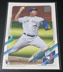 2021 Topps Serie 1 Baseball NATE PEARSON Rookie Base #113 Toronto blau Jays RC - Bild 1 von 2