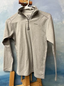 Kids Patagonia base layer large size 12 gray quarter zip - Picture 1 of 2
