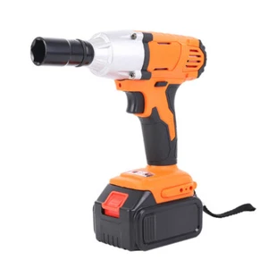Cordless Electric Impact Wrench Drill Gun Ratchet Driver w/ Battery and Charger - Picture 1 of 4