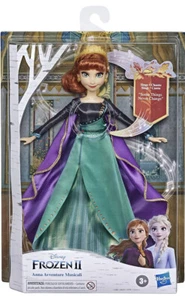 Frozen Anna , bambola cantante con abiti da sera Disney lingua italiana - Foto 1 di 2